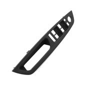 MEIZIYU Car Inner Door Armrest Window Switch Panel Handle Pull Trim Cover,Fit for BMW, X5 X6 E70 E71 E72 Interior Inner Door Handle(LHD Armrest-Black)