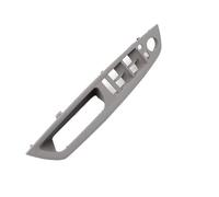 MEIZIYU Car Inner Door Armrest Window Switch Panel Handle Pull Trim Cover,Fit for BMW, X5 X6 E70 E71 E72 Interior Inner Door Handle(LHD Armrest-Gray)