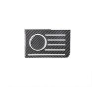 MEIZIYU Central Console Storage Box Slot Gasket,Fit For Toyota, Tundra 2014-2018 Auto Interior Accessories Car Styling Carbon Fiber Style dashboard switch cover(W2 LHD)
