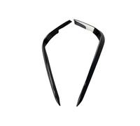 MEIZIYU Front Bumper Side Spoiler,Fit For, 3 Series E90 E91 320i 330i M Sport LCI 2009-2012 Car Fog Light Frame Air Vent Sticker Splitter Front Aerodynamic Lip(Gloss Black)