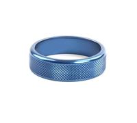 MEIZIYU Knob Decoration Ring Cover Trim,Fit For KIA, Sorento MQ4 2021-2024 Console Central climate control button frame(Blue)