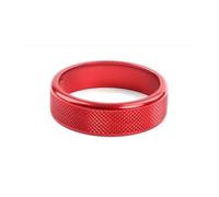 MEIZIYU Knob Decoration Ring Cover Trim,Fit For KIA, Sorento MQ4 2021-2024 Console Central climate control button frame(Red)