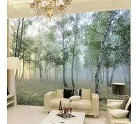 MEIZONGHUOJI Photo Wallpaper Wall Mural Green Trees Jungle Nature Landscape Non-Woven Murals Bedroom Living Room Decor Modern Design 200Cm(W) X140Cm(H)
