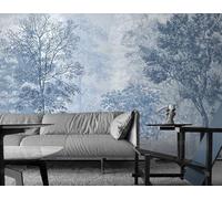MEIZONGHUOJI Photo Wallpaper Wall Mural Trees Jungle Woods Non-Woven Murals Bedroom Living Room Decor Modern Design 200Cm(W) X140Cm(H)