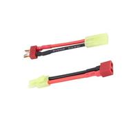 Mekalero 14AWG Reliabled Battery Charging Cord with T Type Attachment for Various Batteries Types Power Charging Guide Acid Battery Device Cable