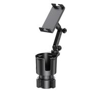 Mekalero Car Cup Holder Expander Cellphone Mount 360 Degree Rotation Smartphone Mount Auto Interior Accessories Strong Car Cup Holder Phone Stand