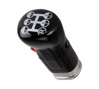 Mekalero Truck Gear Lever Knob 1655854 with Threaded Mounting Base | Metal Components and Textured Grip, Gear Lever Knob Replacement
