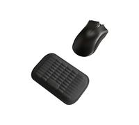 MEKASS Ergonomic Mouse Wrist Rest, Premium Memory Foam Mouse Wrist Pad, Support Relieves Wrist Pain for Long Working Hours Gaming (Classic Black)