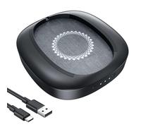 MEKASS Undetectable Mouse Mover with Adjustable Interval Timer and Ultra-Silent Motor, Mouse Jiggler Simulates Real Mouse Movement, No Need Software, Mouse Wiggler for Keeping Computer Awake(Black)