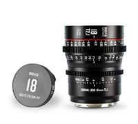 MEKE 18mm T2.1 Super 35 Prime Manual Focus Cinema Lens for EF-Mount Cine Camera Compatible with C200 C300 II, RED Komodo, BMPCC 6K, Z CAM E2-S6 BMPCC6K Pro