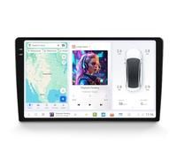 MekedeTech Mekede DUDUAUTO 2K 2000X1200 9.5 inch IPS Touch Screen Car Radio Stereo Intelligent Navigation Head Unit Dash Kit,8G RAM 128G ROM