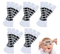 MEKEET 20PCS Forehead Thermometer Strips, Reusable Temperature Strips for Kids, Infants, Toddlers, Elderly, No Display, Outdoor Use