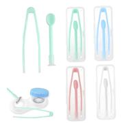 MEKEET 4PACK Contact Lenses Applicator Portable Hygiene Soft Lens Applicator Tool Contact Lens Suction Stick Handler Contact Lens Applicator for Only and Prosthetic Eyes Home Outgoing Travelling