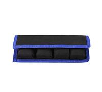 Meking DSLR Battery Case Holder Storage with 4 Pocket Pouch for LP-E6/LP-E8/LP-E10/LP-E12/NP-FW50/EN-EL14/EN-EL15 and more