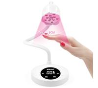 MEKK Gooseneck UV Nail Lamp Cordless Mini UV Light for Gel Nails with Auto Sensor,Professional Flash Cure Lamp 30W Single Nails Light with Three Timers (10s/30s/60s) Salon & Home DIY Use-White