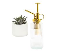MEKKAPRO Clear Glass Plant Mister for inside, Mister for Plants, Plant Sprayer Mister, Decorative Plant Mister Spray Bottle with Adjustable Nozzle for indoor plants, Succulents (230ml/ 7.8oz)