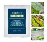 MEKKAPRO XL Garden Netting, 10 x 20 Ft, Bug Screen