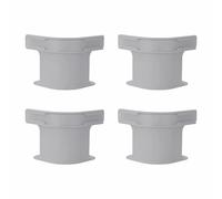 MEKLITRZ 4 Pack Lock Bed Sheet Holders with Lock Strips, Removable Fitted Sheet Corner Holders Fit All Mattress Size, No More Loose Sheets, Easy Installation(Gray)