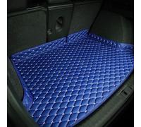 MeKnMoney Car Boot Mat For KIA NIRO 2017-2026, Leather Waterproof Tailored Guard Tray Protector Pad Anti-Slip Interior Accessories, F/Blue