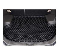 MeKnMoney Car Boot Mats Cargo Liners For Ford Focus ST-Line MK4 2019-2024, Leather Trunk Protector Pads Cargo Carpet Protective Mat Accessories,H/Black Beige2