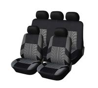 MeKnMoney Car Seat Covers for VW Beetle A4 A5 Convertible 2000-2019, Full Set Front Rear Protectors Comfortable Interior Accessories,D/Grey
