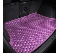 MeKnMoney For Ford B-MAX 2012-2020+ Car Boot Mat Leather Waterproof Tailored Guard Tray Protector Pad Anti-Slip Interior Accessories, E/Purple