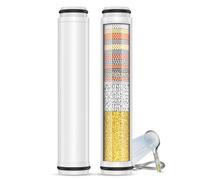 MEKO 2Pack 15 Layers Shower Filter Replacement Cartridge ONLY for ASIN B0BVM28CSL and B0CN6JTMYF, Shower Head Filter for Hard Water, Reduces Chlorine, Fluoride, Heavy Metals and Harmful Substances