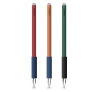 MEKO Switch Stylus Pen for iPad 3Pack,Rubber-groove Grip Tablet Pen