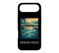 Mekong Delta River Village Tropical Sunset Design Case for iPhone Air