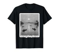 Mekong River Sunset Vietnam Travel Artwork T-Shirt