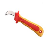 MEKOTRIN Dismantling Knife 1000V Insulated Anti Magnetic Cable Sheath Stripping Knife, Insulation Knife Fast Strip Cable Stripper Cutter Wire Stripping for Electrician