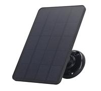 MEKOTRIN Solar Panel for Wireless Outdoor Security Camera, 4W Water-Resistant ABS&Monocrystalline Solar Panel Charger 360 Degree Rotatable with USB Port for Rechargeable Outdoor Camera Video Doorbell