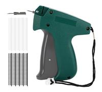 MEKOTRIN Upgraded Stitch Gun Stitchy Quick Clothing Fixer, Micro Stitch Gun for Clothes, Portable Mini Sewing Machine, Instant Stitch Tool Garment Tagging Gun with Microneedle 2000PCS Fasteners, Green