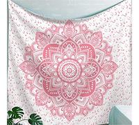 MEKPAM Sun Moon India Mandala Tapestry Wall Hanging Boho Decor Wall Cloth Tapestries Tapestry Wall Carpet 200X150CM/79X59 Inch