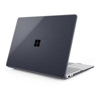 Mektron Clear Case for 2025 Microsoft Surface Laptop Windows 11 Copilot+ PC Surface Laptop 13 Inch Touchscreen Display Cover Fits Model 2095, Crystal Black