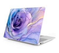 Mektron Printed Case for 2025 Microsoft Surface Laptop Windows 11 Copilot+ PC Surface Laptop 13 inch Touchscreen Display Cover Fits Model 2095, Rose Marble