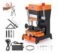 Mekturm 668 Vertical Key Cutting Machine 150W, Upgraded Duplicator with Variable Speed Control, AC/DC Dual Power Supply, Professional Key Copy Machine for Making, Duplicating Automotive & Door Locks