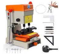 Mekturm Professional 368A Vertical Key Cutting Machine 220V 120W, Vertical Duplicator Machine, Universal Key Copy Tool Automatic Key Copying Machine for Key Making, Duplicating Door and Car Lock Keys