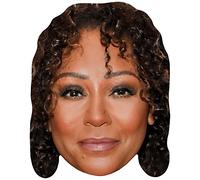 Mel B (Make Up) Celebrity Mask, Flat Card Face, Fancy Dress Mask