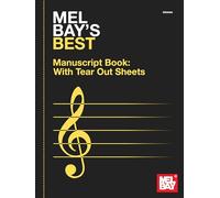 Mel Bay's Best Manuscript Book, 12 Stave: With Tear out Sheets