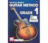 Mel Bay's Modern Guitar Method: Grade 1 (Book/Online Media) | Beginner Guitar Method with Online Audio Video | Learn Flatpick Technique Chords Scales Duets in Standard Notation for Beginners