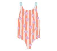 Mel Fleurs Rayé Texturé Swimsuit Pink 6 years