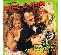 Mel & Kim - Mel & Kim Rockin' Around The Christmas Tree 7" 10 TEN2 EX/VG 1987 picture sleeve