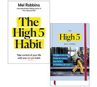 Mel Robbins Collection 2 Books Set (The High 5 Habit, The High 5 Daily Journal)