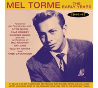 Mel Tormé : The Early Years 1944-47 CD Box Set 3 discs (2019) NEW