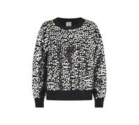 Mela London Mela Black All Over Sequin Relaxed Fit Jumper M Black
