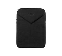 Mela Sumit Laptop Sleeve Sustainable with Fairtrade Cotton, GOTS and Green Button Certification, Size Laptop Bags: 13 Inches, Colour: Black
