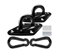 melairo 1700lbs Capacity Hanging Hooks Hammock Hooks 2PCS M10 Stainless Eye Hooks,Hanging Hooks for Hammock Hanging