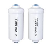 melairo 2 Pcs Replacement Fluoride Water Filter K5366 Compatible with Water Filtering System Purification Elements Easy to Use