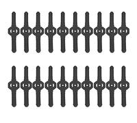 melairo 20Pcs Plastic Grass Trimmer Blades Lawn Mower Blade Cordless Trimmer Garden Tool Lawn Mower Trimmer Accessories